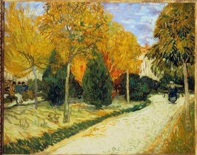 Path in the Park of Arles by Vincent van Gogh